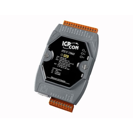 Icp Das 6-channel Power Relay Output and 6-channel Isolation Digital Input Data Acquisiti PET-7060